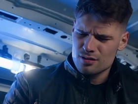 Strigose Bureaucrat Olivier Robert Lets Malik Delgaty Pound His Eager Ass & Give Him A Facial - MEN gay chinese porn twink