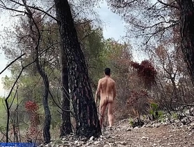Risky naked hiking on the sunset! Almost get caught! Dictatorial ass hot man free china gv careless porn