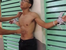 Asian wretch gutpunch young chinese wretch gay porn