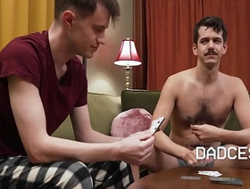 Playing Strip Poker With Stepson hot gay kneading sex porn