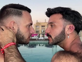 Sweat sulfurous fuck between hairy guys korean gay boyfriend porn