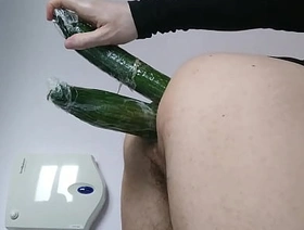 I'm totally stupid for 3 very big cucumbers chinese gay dad porn