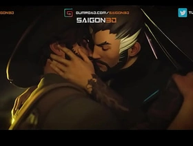 Overwatch 2 Hanzo x Cassidy Animation Intro gay muscle asia porn