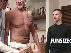 Running Exam With Doctor Turns Into Gay Threesome hot gay porn actors