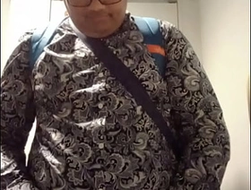 Vaibhav Jerks Off & Cums In A Public Toilet Whilst Smartly Dressed hot robust guys gay porn