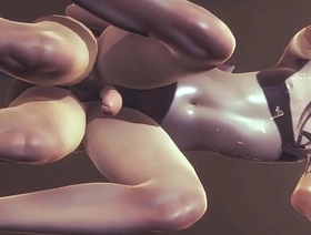 Yaoi Femboy - Kuki Fucked twice 2 creampies - Sissy crossdress Japanese Asian Manga Anime Lark Porn Gay gay porn japan creampie