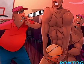 Astros do Basquete - Orgia no vestiário depois do treino hot asian hunks gay porn