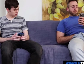 FamilyTwink - Teaching My Boy The Big Boys Role hot taiwanese gay porn