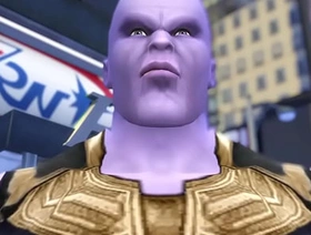 Thanos vs Commander America hot model gay porn