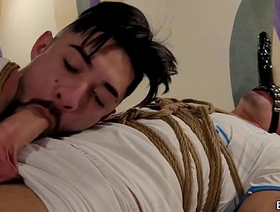 Mike Bebecito and Matheus Henk tied up and gagged together after football game undefined PREVIEW thailand in life kin gay porn