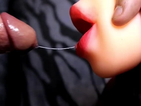 The best blowjob in the Terra close up, the wet mouth very tightly sucks my red deceiving head deep into the mouth chinese gay porn cram