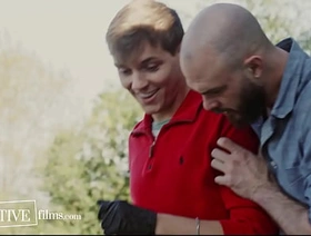 Spoiled Twink Seduces Patriarch Handyman - Jack Bailey, Bombast Jensen - DisruptiveFilms chinese gay spy porn