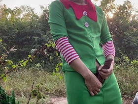 Santa insufficiency me to find Christmas Tree. korean trainer gay porn