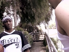 Unconscionable guy gets fucked deep with regard to his frowardness and butt hole with white guy's big dick hot asian slab gay porn