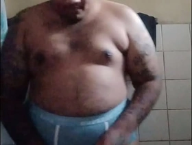 Vaibhav Jerks Deficient keep & Cums In His Blue Bushwa Case Undies gay japan wrestling porn