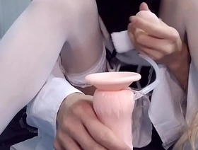 伪娘的跳蛋高潮，和口交示范 japan bathhouse gay porn