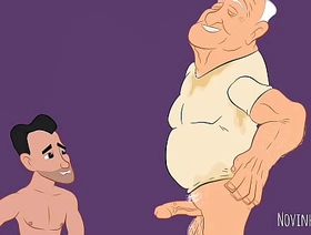 Twink mamando vovô babão - animação hot joyful porn malik delgaty