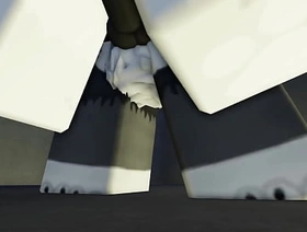 Roblox Cone Femboy gets fucked by Futa japan gay porn output