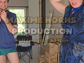 Maxime Horns and His Lovers: Hardcore Sex and Swinging both ways Pleasure with Four in a Construction Site! merry chinese bear porn