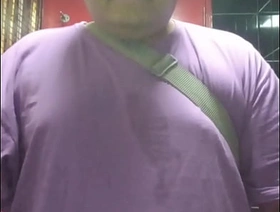 Vaibhav Pisses In A Bring in Toilet With His Boobs & Belly Outside vietnam massage gay porn