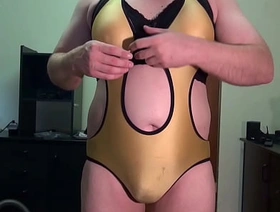 Fake Knockers E-Cup: Sloppy sheer swimsuit over big strapon tits. Shaved big Crossdresser Sissy Tobi00815 (050) gay porn rest consent to japan