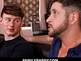 FamilyDaddy - Twink Stepson Gets Advice Non-native Stepdad Before Going To Be consistent - Eric Charming, Johnny Ford sg boy gay porn