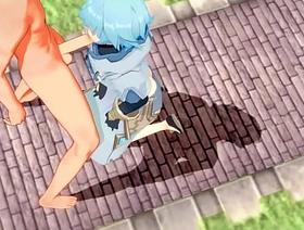 Genshin Onus Yaoi - Tartaglia x Chongyun HardSex - Mouse crossdress Japanese Asian Manga Anime Game Porn Jubilant watch japan Jubilant porn