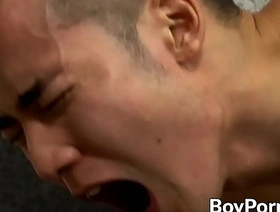 Japanese jock Yoshi Kawasaki cums after hardcore doggystyle japan cheerful porn clips