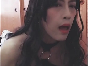 Chinese crossdresser 3 masturbates korean happy-go-lucky porn riding