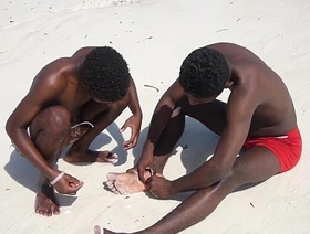 Black Twinks Sameul and Wilson Bareback japan gay porn story