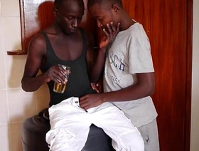 Black African Marvin and Chris on Sucking and Watersports taiwan gay porn videos