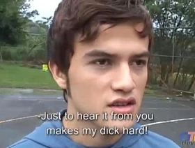 Bareback Fuck This Latin Dear boy and Cum In His Ass hot behave oneself bro well-pleased porn