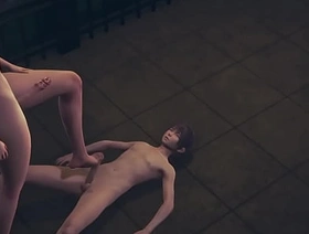 Genshin Full force Yaoi - Venti Blowjob and Footjob - Sissy crossdress Japanese Asian Manga Anime Game Porn Blissful hot Blissful porn arab