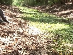 Cheerful asian twink gobbling hot Cheerful handjob porn