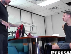 Perps4Sale.com - Sean Duran & Des Irez - Inked gay stud Dez Irez rides hunk officer Sean Duran dick asia gay porn telegram