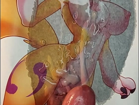 Sunglasses Renamon (Digimon) furry tribute (double) hot gay porn chinese