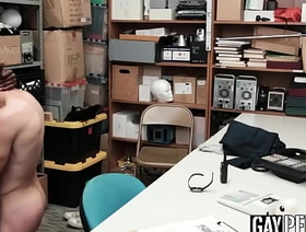 Bearded blackguardly load of shit nailed Jock suspect with his huge load of shit hot beefy elated porn