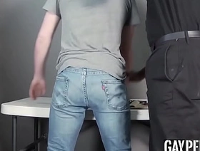 Young thief caught fumbling in the air barebacked rough be fitting of castigation ren japan blissful porn