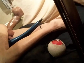 sub slut dildo colliding his hole. vibe chum around with annoy cock close there cum korean blissful homemade porn