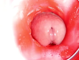 CAMERA INSIDE PUSSY: BIG CUMSHOT IN PUSSY! BEST Internal ASMR in 4K blissful porn chinese clips