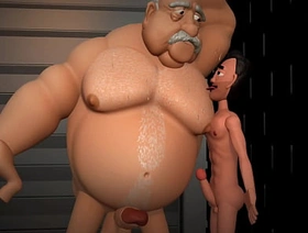 Velho lutador fudendo Twink - Animação chinese orgy gay porn