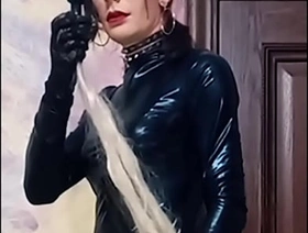 Ponygirl crossdresser poses with butt plugs futures entertainment japan joyful porn