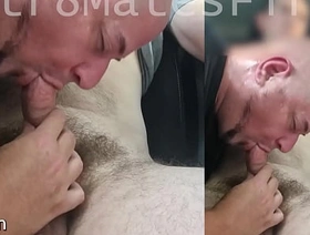Aussie Bear Rideshare Driver gives first time blowjob to STR8 FIFO Miner porn gay japan muscle