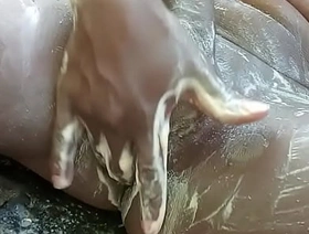 Kenyan African boy jerks off big dick outdoors and cum gay lovemaking porn better half