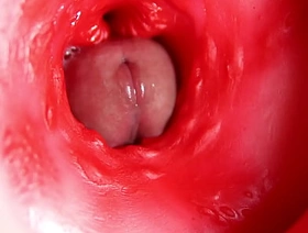 This beautiful pussy is pulsating and squeezing my cock! Camera inside make an issue of hole! hot asia gay porn