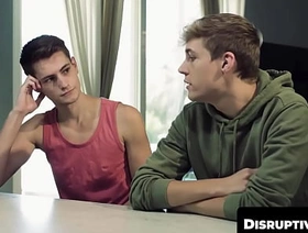 DisruptiveMovie.com - Stepuncle Dale Savage bareback fucks twinks Jack Bailey and Trevor Harris raw freeze japan gay porn