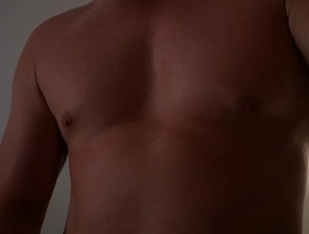 Muscular guy poses for make an issue of camera and cums on his stomach chinese cheerful student porn