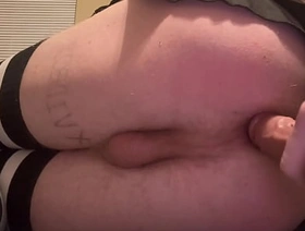 Femboy Twink plays with tight asshole korean amateur gay porn