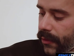 FamilyTwink - Ungentlemanly Boy Ryan Jacobs Punished by Father Teddy Torres hot gay porn big cock