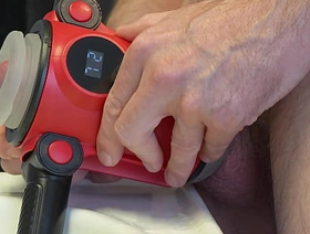 Calvin 9 Thrusting & Vibrating Massage Training with the addition of Masturbator 2 Roughly 1 BESTVIBE Sex Toy japan gay men porn